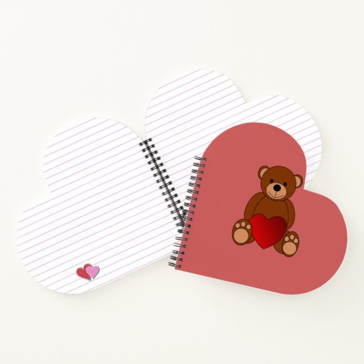 Teddy Love Notitieboek (Binnen)