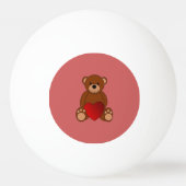 Teddy Love Pingpongbal (Voorkant)