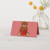 Teddy Love Plaatskaartje (Voorkant)