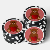 Teddy Love Pokerchips (Opstapeling)