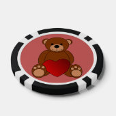 Teddy Love Pokerchips (Enkel)