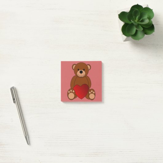 Teddy Love Post-it® Notes (Kantoor)