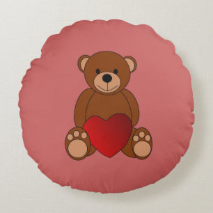 Teddy Love Rond Kussen