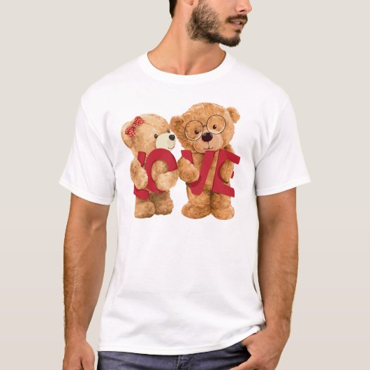 Teddy Love T-shirt (Voorkant)