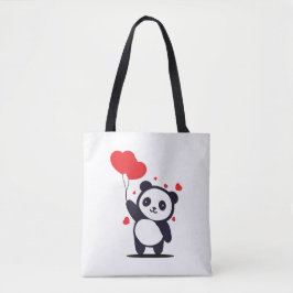Teddy Love Tote Bag
