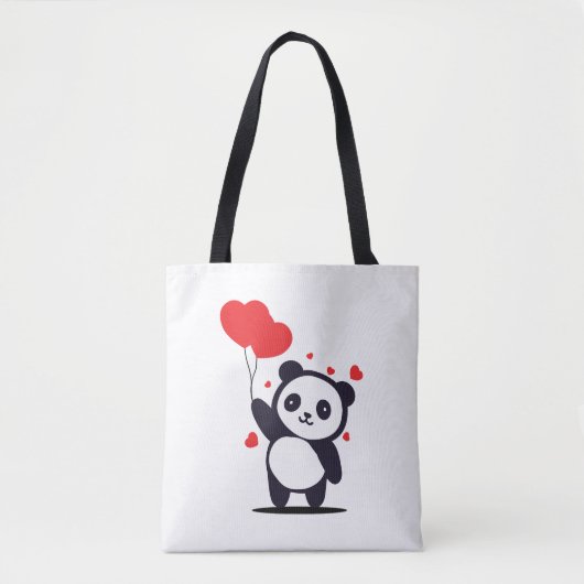 Teddy Love Tote Bag (Voorkant)