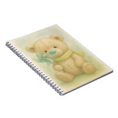 Teddy met een muntneus en gele sjaal van Natash Notitieboek (Rechterzijde)