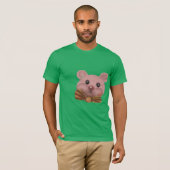 teddy met lint t-shirt (Voorkant volledig)