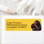 Teddy met Stropdas grafische kaart Etiket (Insitu)