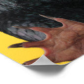 Teddy met Stropdas grafische kaart Poster (Hoek)