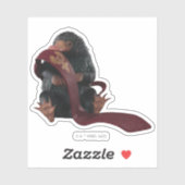 Teddy met Stropdas grafische kaart Sticker (Vel)