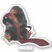 Teddy met Stropdas grafische kaart Sticker (Voorkant)