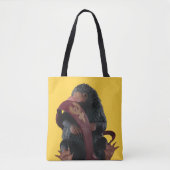 Teddy met Stropdas grafische kaart Tote Bag (Voorkant)