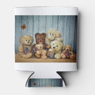 Teddy mit Freunde Blikjeskoeler