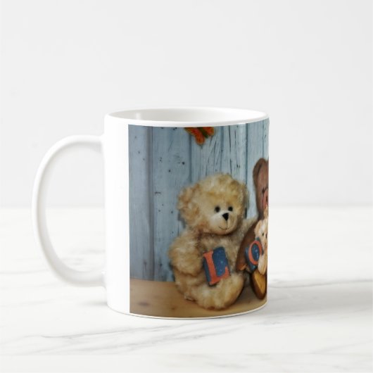 Teddy mit Freunde Koffiemok (Links)