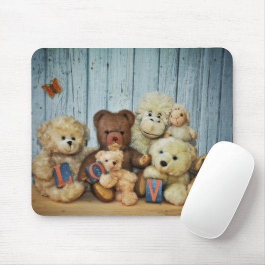 Teddy mit Freunde Muismat (Met muis)