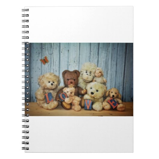 Teddy mit Freunde Notitieboek (Voorkant)