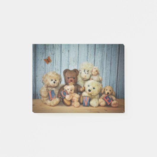 Teddy mit Freunde Post-it® Notes (Voorkant)