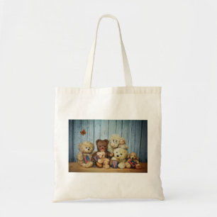 Teddy mit Freunde Tote Bag
