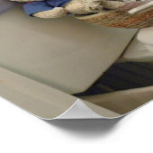 Teddy on Potty Poster (Hoek)