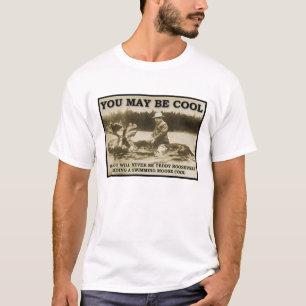 Teddy op een Eland Grappig T-shirt