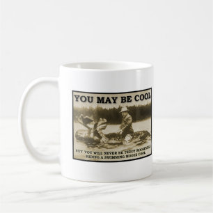 Teddy op een Moose Funny Mug Koffiemok