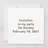 Teddy op reis   -  kaart (Achterkant)