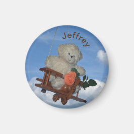 Teddy op reis magneet