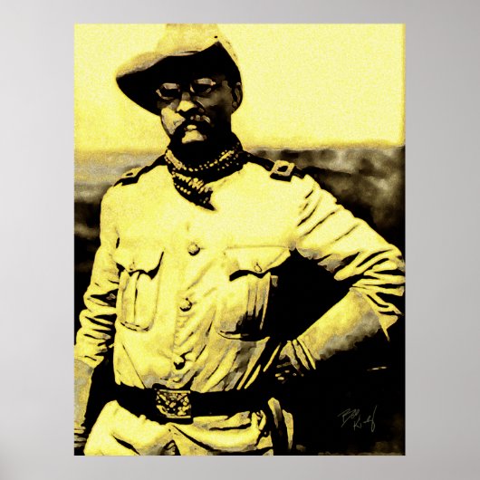 Teddy over Campaign Poster (Voorkant)