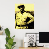 Teddy over Campaign Poster (Thuiskantoor)