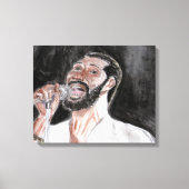 Teddy Pendergrass Canvas Afdruk (Voorkant)