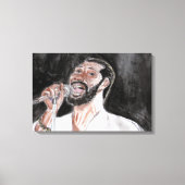 Teddy Pendergrass Canvas Afdruk (Voorkant)
