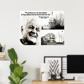 Teddy Poster (Thuiskantoor)