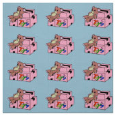 Teddy presenteren! stof (Swatch)