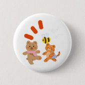 teddy ronde button 5,7 cm (Voorkant)