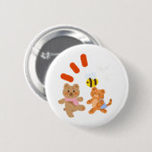 teddy ronde button 5,7 cm (Voorkant /achterkant)