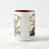 Teddy Roosevelt 1904 Campagne Mok (Midden)