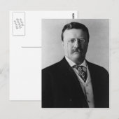 Teddy Roosevelt Briefkaart (Voorkant / Achterkant)