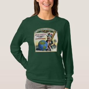 Teddy Roosevelt Campaign 1904 (Shirt voor dames en T-shirt