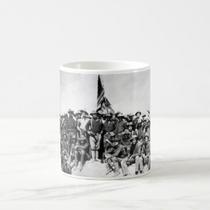 Teddy Roosevelt en de ruige riemen Koffiemok