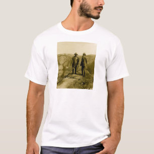 Teddy Roosevelt en John Muir bij Glacier Point T-shirt