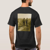 Teddy Roosevelt en John Muir bij Glacier Point T-shirt (Achterkant)