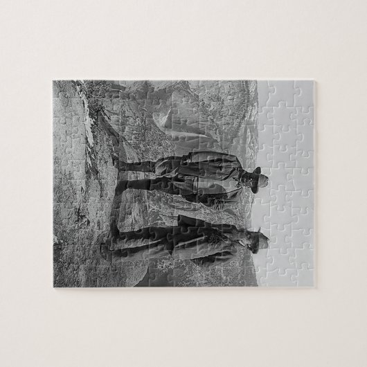 Teddy Roosevelt en John Muir in Yosemite Legpuzzel (Horizontaal)