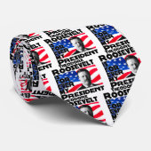 Teddy Roosevelt Forever Stropdas (Opgerold)