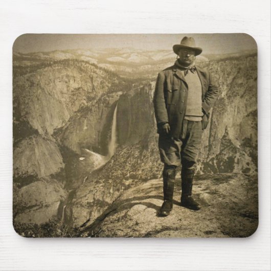 Teddy Roosevelt Glacier Point Yosemite Valley Muismat (Voorkant)