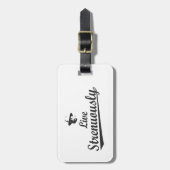 Teddy Roosevelt Live Strenuous Bagagelabel (Voorkant verticaal)