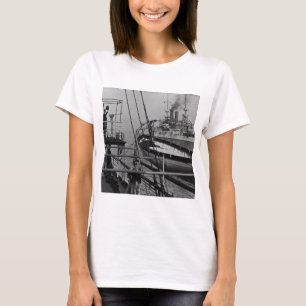 Teddy Roosevelt op de Mayflower T-shirt