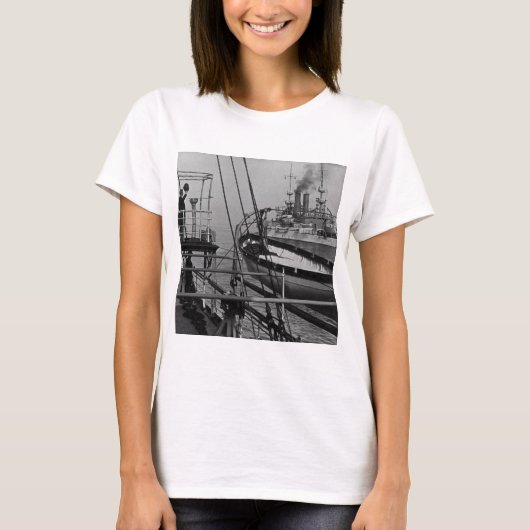 Teddy Roosevelt op de Mayflower T-shirt (Voorkant)
