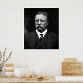 Teddy Roosevelt Poster (Keuken)