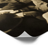 Teddy Roosevelt spreekt 1905  Poster (Hoek)